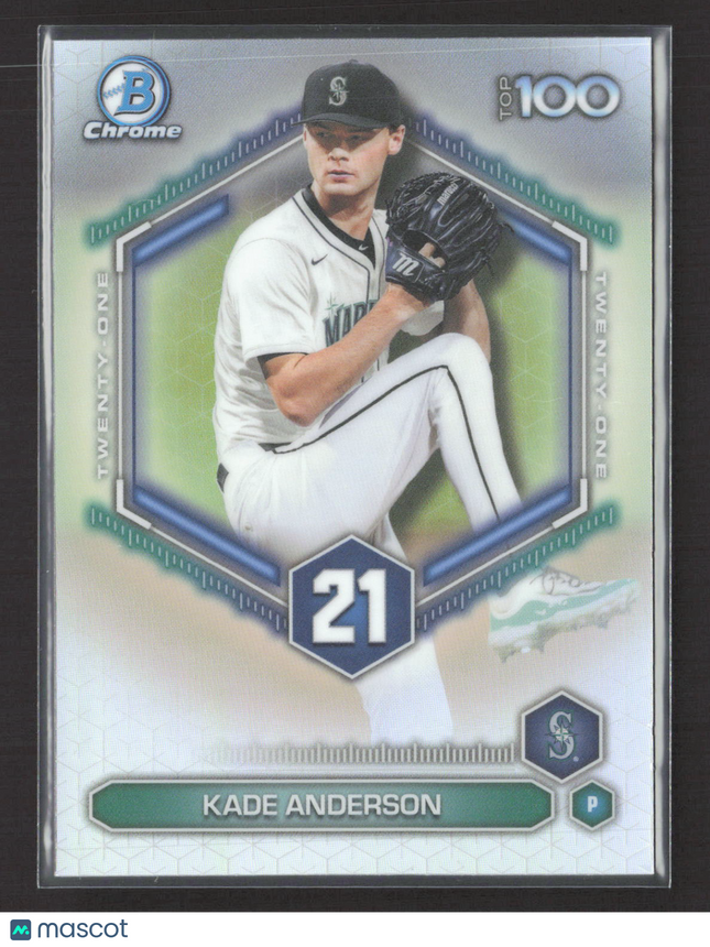 2026 Bowman Chrome Top 100 Kade Anderson #BTP-21