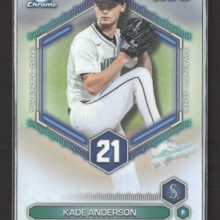 2026 Bowman Chrome Top 100 Kade Anderson #BTP-21