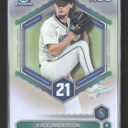 2026 Bowman Chrome Top 100 Kade Anderson #BTP-21