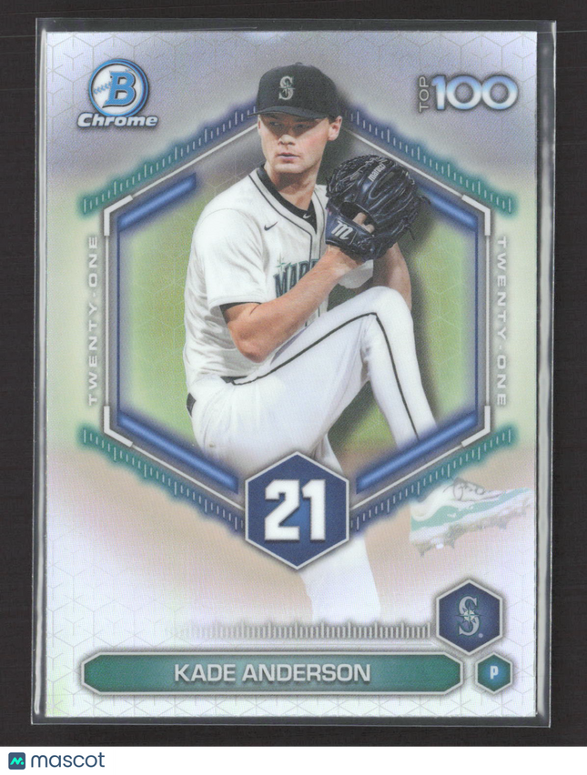 2026 Bowman Chrome Top 100 Kade Anderson #BTP-21