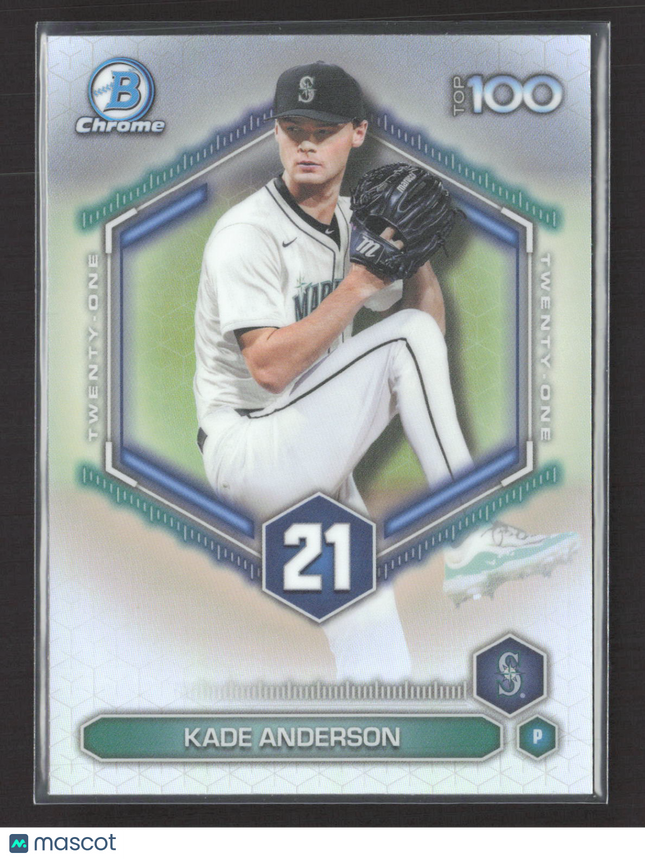 2026 Bowman Chrome Top 100 Kade Anderson #BTP-21