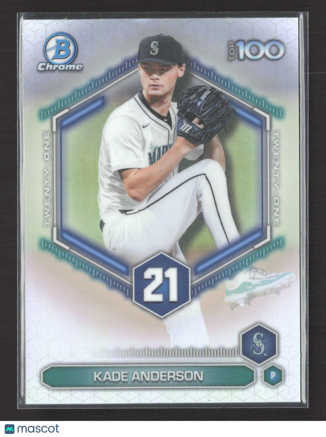 2026 Bowman Chrome Top 100 Kade Anderson #BTP-21