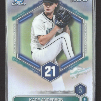 2026 Bowman Chrome Top 100 Kade Anderson #BTP-21