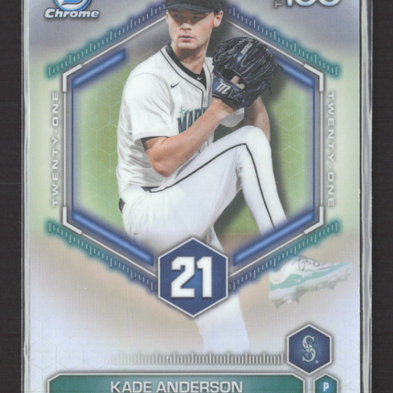 2026 Bowman Chrome Top 100 Kade Anderson #BTP-21