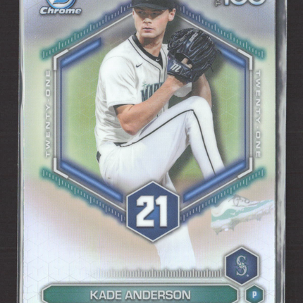 2026 Bowman Chrome Top 100 Kade Anderson #BTP-21