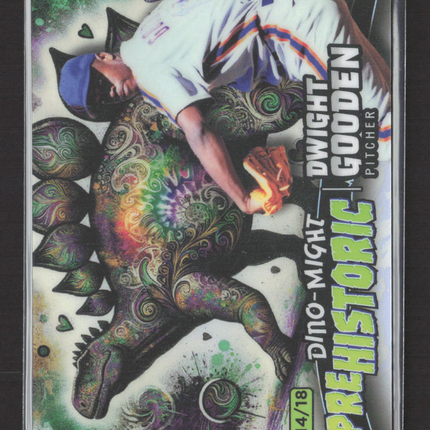 2024 Wild Card Alumination Prehistoric Dino-Might Dwight Gooden #PHSTG2-DG 14/18