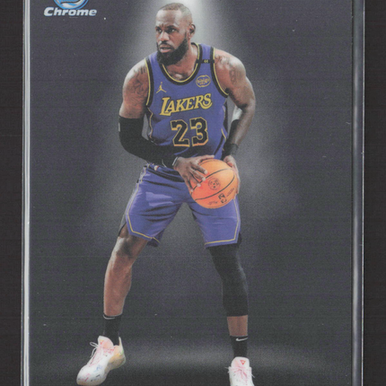 2025 Topps Bowman Chrome LeBron James #BNB-7 Spotlight case hit