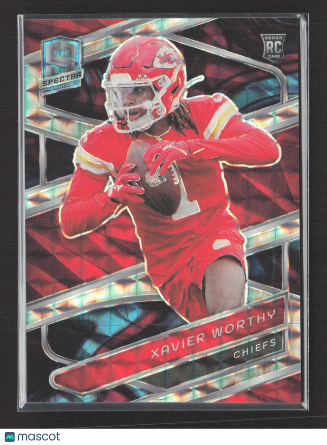 2024 Panini Spectra Prizm Xavier Worthy #7 RC 49/60
