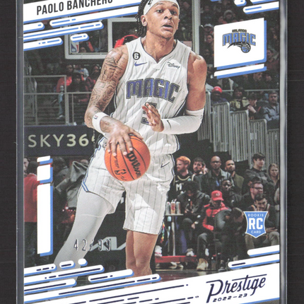 2023 Panini Chronicles Prestige Paolo Banchero #64 Blue /99