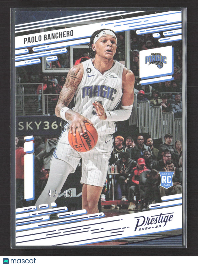 2023 Panini Chronicles Prestige Paolo Banchero #64 Blue /99