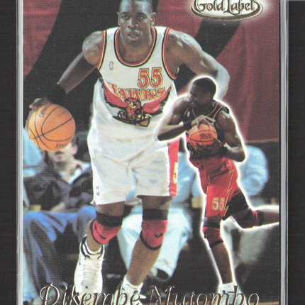 1999 Topps Gold Label Dikembe Mutombo #37 Class
