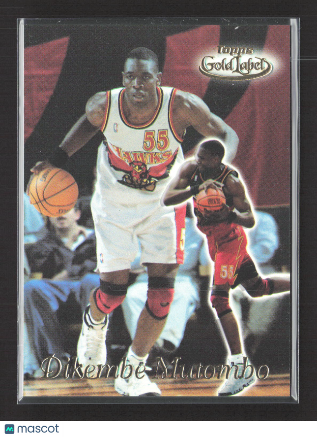 1999 Topps Gold Label Dikembe Mutombo #37 Class