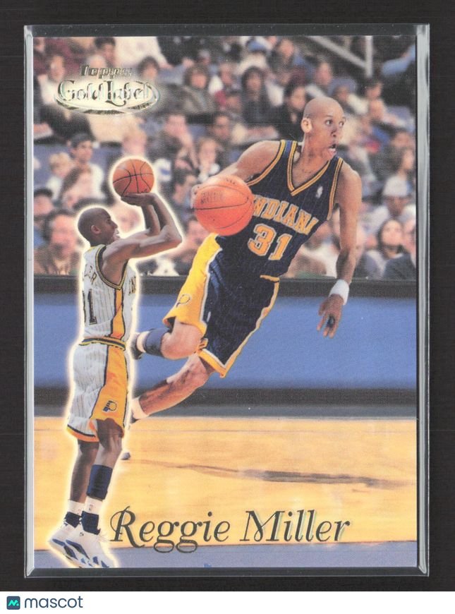 1999 Topps Gold Label Reggie Miller #42 Class