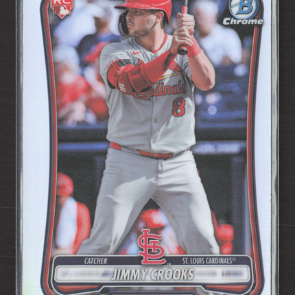 2026 Topps Bowman Chrome Jimmy Crooks #36 RC