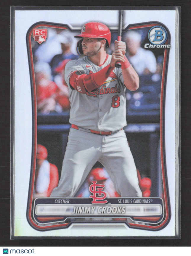 2026 Topps Bowman Chrome Jimmy Crooks #36 RC