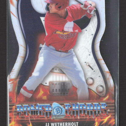 2026 Topps Bowman Chrome Power Chords JJ Wetherholt #PC-5