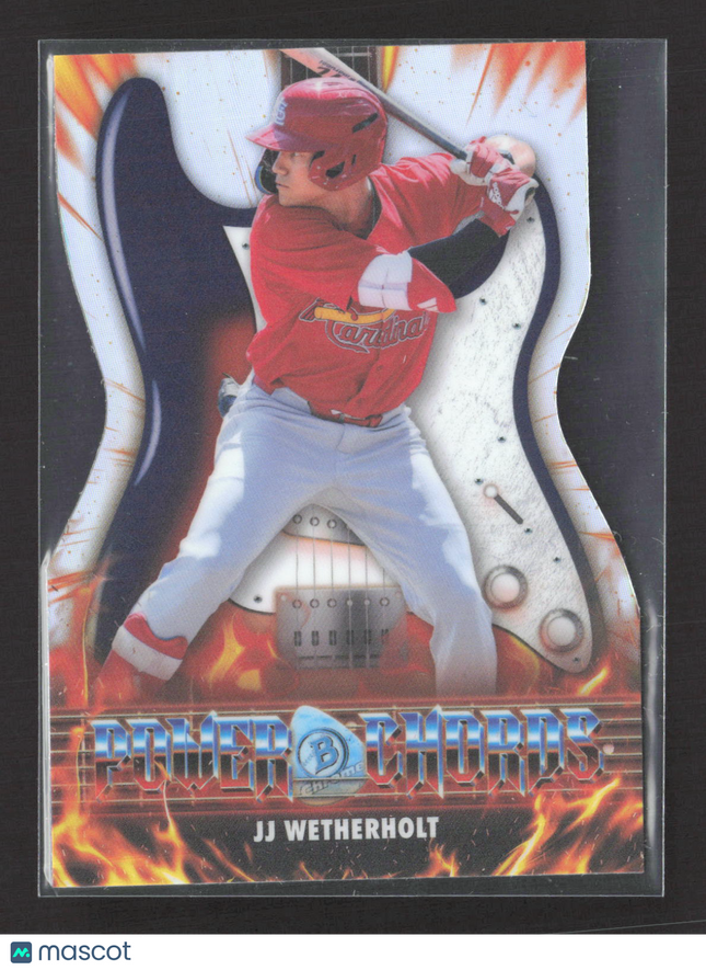 2026 Topps Bowman Chrome Power Chords JJ Wetherholt #PC-5