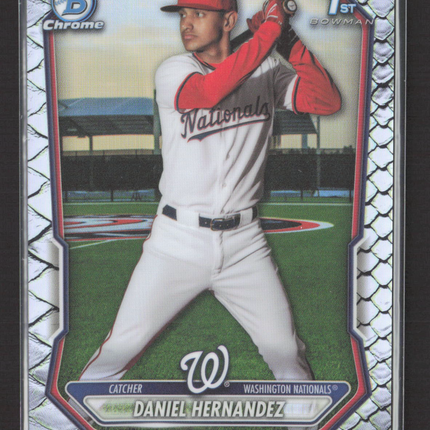 2026 Bowman Chrome Daniel Hernandez #BCP-97 Reptilian