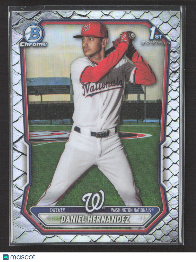 2026 Bowman Chrome Daniel Hernandez #BCP-97 Reptilian