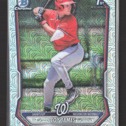 2026 Bowman Chrome Mega Box Coy James #BCP-33 Mojo Refractor