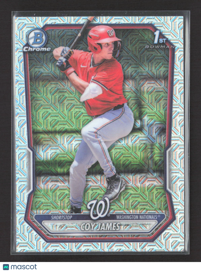 2026 Bowman Chrome Mega Box Coy James #BCP-33 Mojo Refractor