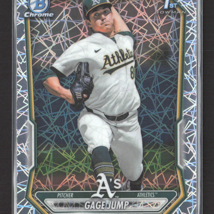 2026 Bowman Chrome Gage Jump #BCP-15 Lazer