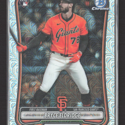 2026 Bowman Chrome Bryce Eldridge #58 Mojo Refractor RC