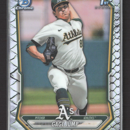 2026 Bowman Chrome Gage Jump #BCP-15 Reptilian 1st Bowman