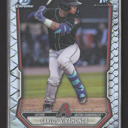 2026 Bowman Chrome Carlos Virahonda #BCP-28 Reptilian