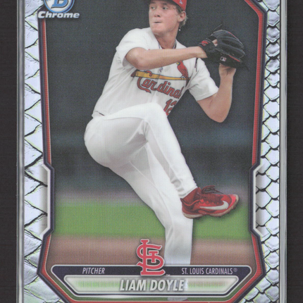 2026 Bowman Chrome Liam Doyle #BCP-10 Reptilian Refractor
