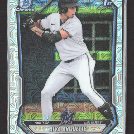 2026 Bowman Chrome Mojo Refractor Aiva Arquette #BCP-40