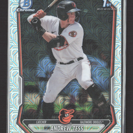 2026 Bowman Chrome Mojo Andrew Tess #BCP-90 Refractor 1st Bowman