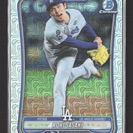 2026 Bowman Chrome Roki Sasaki #63 Mojo Refractor