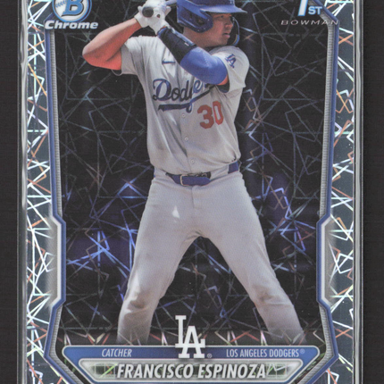 2026 Bowman Chrome Francisco Espinoza #BCP-106 Lazer Refractor