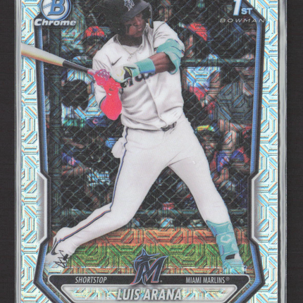 2026 Bowman Chrome Mega Box Luis Arana #BCP-72 Mojo Refractor