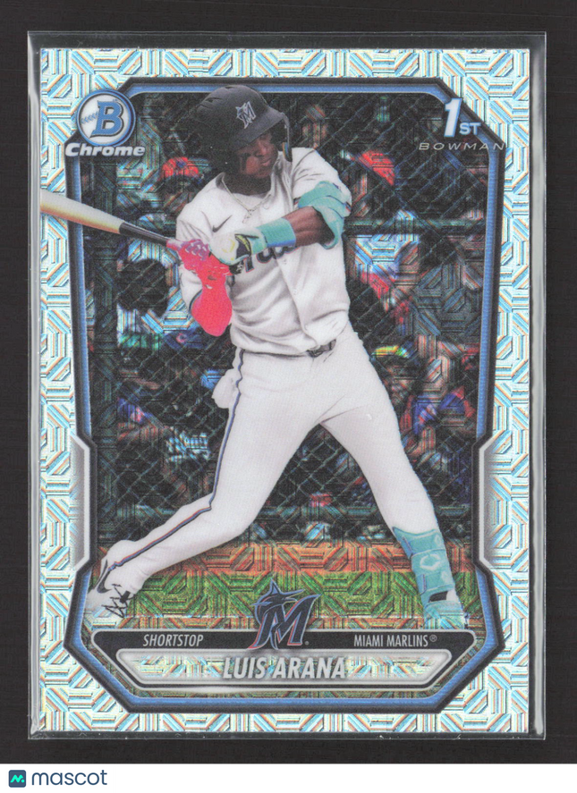 2026 Bowman Chrome Mega Box Luis Arana #BCP-72 Mojo Refractor