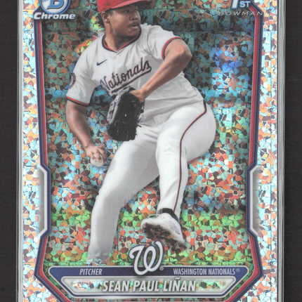 2026 Bowman Chrome Sean Paul Linan #BCP-26 Speckle Refractor