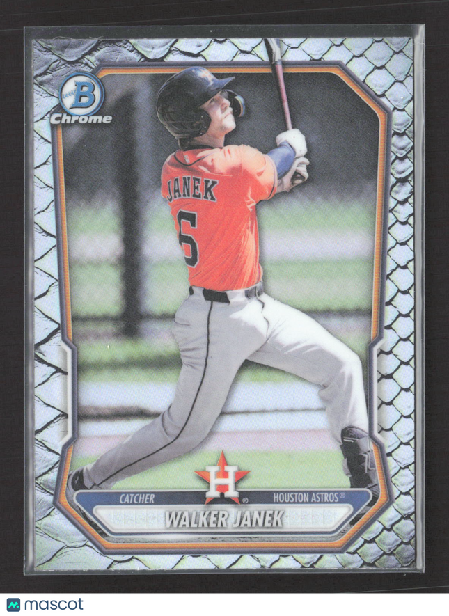 2026 Bowman Chrome Walker Janek #BCP-131 Reptilian