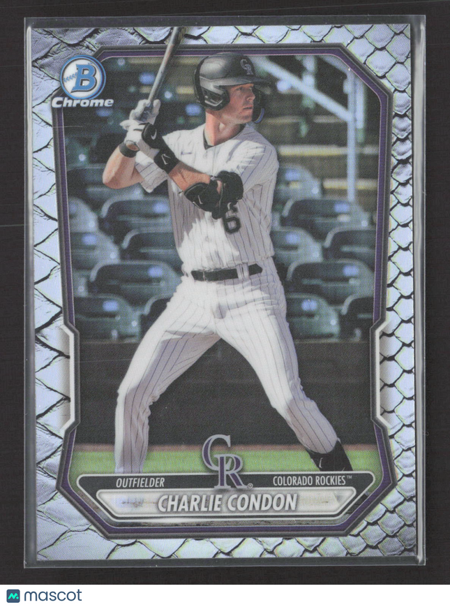 2026 Bowman Chrome Charlie Condon #BCP-46 Reptilian