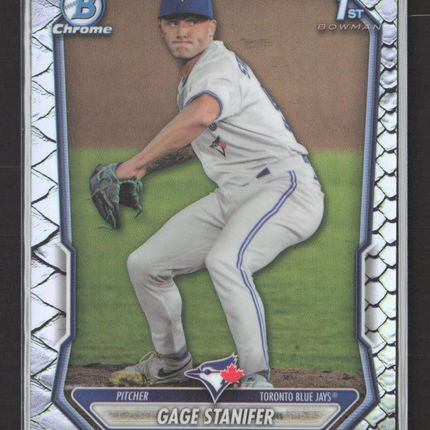 2026 Bowman Chrome Gage Stanifer #BCP-37 Reptilian Refractor