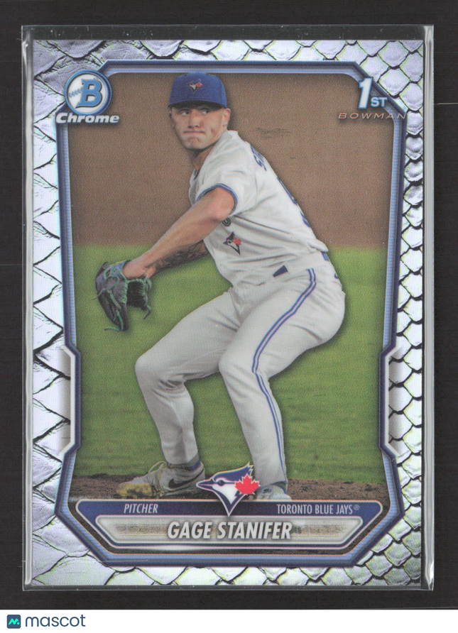 2026 Bowman Chrome Gage Stanifer #BCP-37 Reptilian Refractor