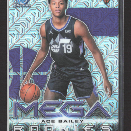 2025 Bowman Chrome Mega Box Mega Rookies Ace Bailey #MR-5 Mojo Refractor RC