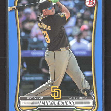 2026 Bowman Manny Machado #60 Blue 090/150
