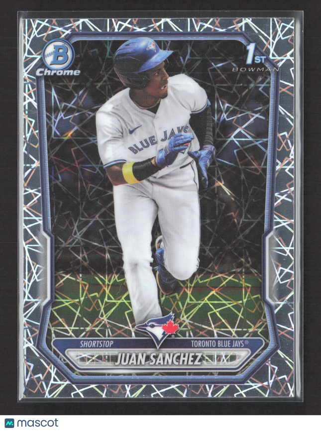 2026 Bowman Chrome Juan Sanchez #BCP-25 Lazer Refractor 1st Bowman