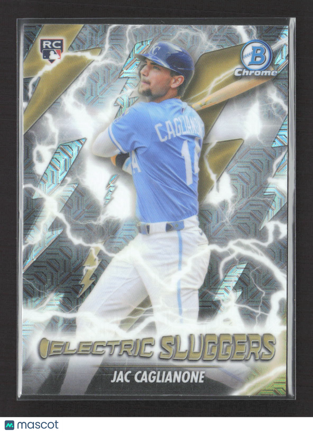 2026 Bowman Chrome Electric Sluggers Jac Caglianone #ES-23 RC Mojo