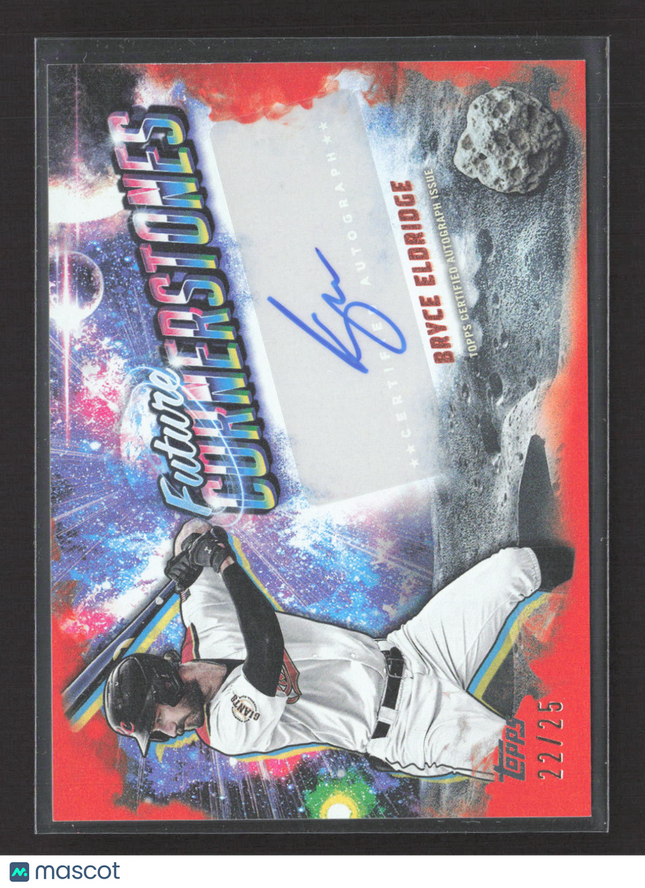 2025 Topps Pro Debut Future Cornerstones Bryce Eldridge #FC-BE 22/25 Auto