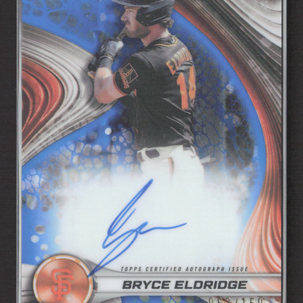2024 Bowman's Best Bryce Eldridge #B24-BE 063/150 Auto Blue Refractor