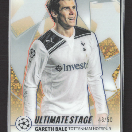 2026 Topps Chrome UEFA Club Competitions Ultimate Stage Gareth Bale #US-19 48/50