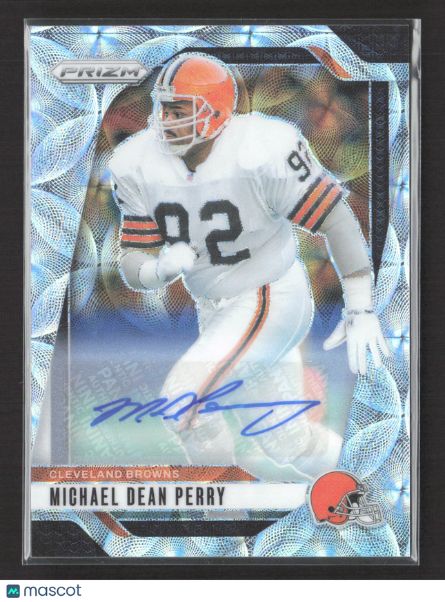 2024 Panini Prizm Football Michael Dean Perry #71 Choice 051/100 Auto