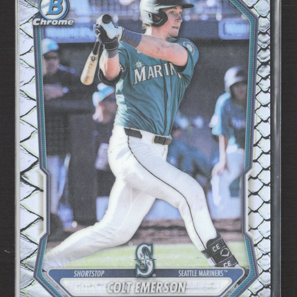 2026 Bowman Chrome Colt Emerson #BCP-108 Reptilian
